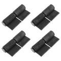 Heavy Duty Weld On Hinges 3-3/8" x 1-5/8" Weldable Lift Off Hinges Detachable Barrel Hinges for Trailer Ramp Doors Garage Metal Driveway Gate (4 PCS) - color: 4 PCS