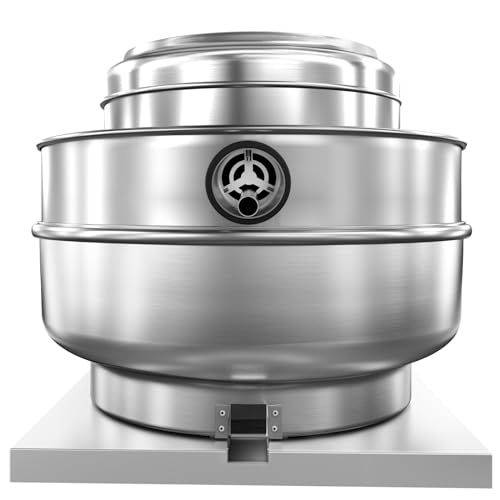 Restaurant Hood Grease Rated Exhaust Fan- Food Truck High Speed Direct Drive Centrifugal Upblast Exhaust Fan 1HP 110 Volt Single Phase Motor 3500 CFM - size: 1HP