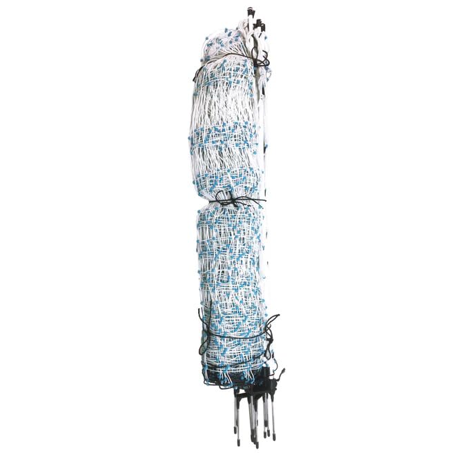 Electric Poultry Netting Positive/Negative for Dry Soil Conditions - size: 48" x 164'