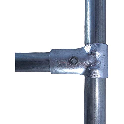 Black Powder Coated Chain Link Fence Butterfly Gate Latch - 1-3/8" Gate Frame and 2-3/8" Gate Post - Fence Gate Latch with Hole for Padlock - CASE Qty 10 - size: 1-3/8" X 2-3/8" - Case(10 Count)