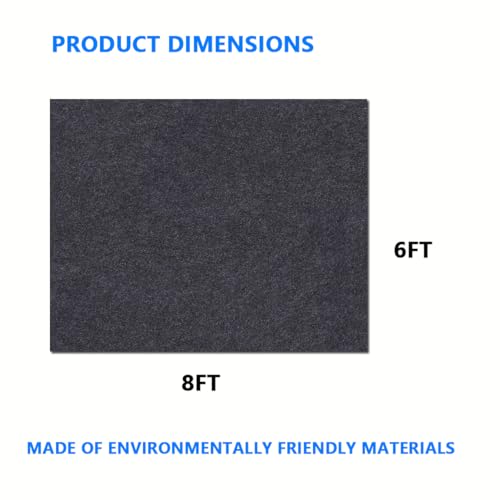 Under Horse/Stable Mats，6 x 8 FT Horse shed Floor mat——Backing Prevents Liquid Penetration,Duty Stall Mats for Floor Surface,Soft Material, Non-Slip Backing，Washable,Keeps Stable Floors Clean - size: 6 x 8 FT