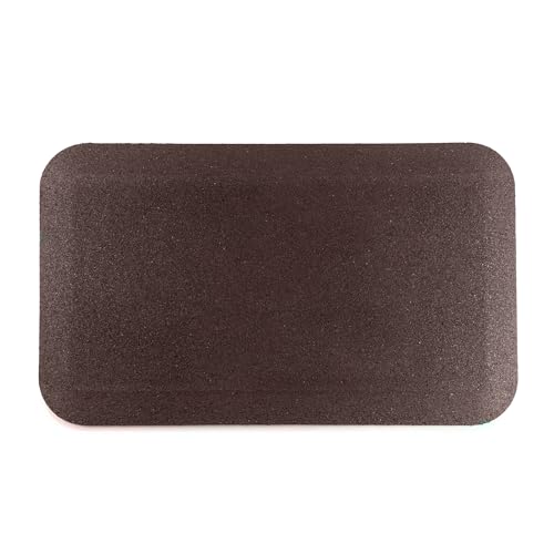 Playsafer Playground Safety Rubber Wearmat for Swingsets and Slides - 1" Thick X 24" W X 40" L (1 Pack, Brown) - color: Brown, size: 1 Pack (40" L x 24" W x 1" Thick)