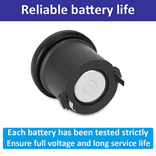 Dog Fence Batteries Long-Lasting & High Capacity Compatible with Invisible R21 R22 R51 and Microlite Fence Receiver Collars 10-Pack