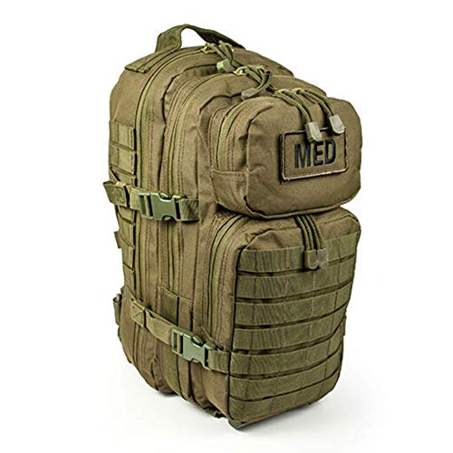 Luminary Tactical Trauma Kit Fully Stocked First Aid Kit Backpack EMS/EMT First Responder Medical Bug Out Bag for Preppers Professionals and Outdoorsman (Olive Drab) - color: Olive Drab