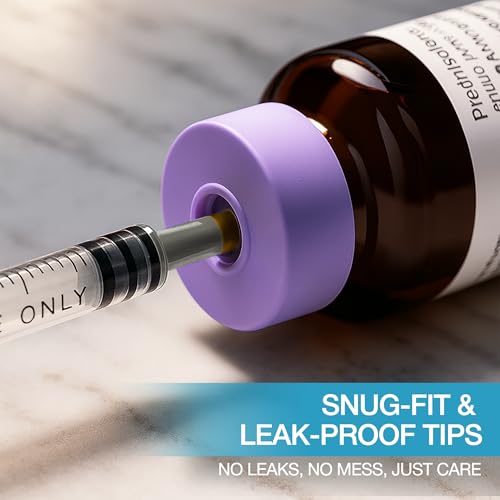 Quick-Delivery 1 ML Oral Syringe for Liquid Medicine: 50-Pack Pet Syringe | Individually Blister-Sealed Medicine Dropper Syringes | Leak-Free 1mL Cat Medicine Syringe | Durable Oral Syringe for Dogs - style: 1mL