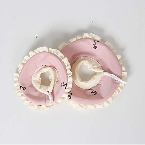 La La Pet® 2Pcs Recovery Pet Collar for Ferret Hamster Recovery Cone E-Collar Rabbit Protection Cone Guinea Pig Neck Recovery Elizabeth Collar Adjustable for Small Animal Squirrel Chinchilla, L - size: L