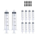10 Pack 20 ml Syringe for Liquid Without Needle,Luer Lock Syringes with Cap, Individually Wrapped,Measurement for Scientific Labs,Measuring Liquids,Pet Feeding,Oil or Glue Applicator (B 10 Pack 20ml) Luer Lock - size: B 10 Pack 20ml
