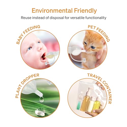 Colostrum Collector by LoveNoobs, Breast Milk Collector, 6x4ml Leakproof | Colostrum Kit, Award-Winning, Reusable, 6 Counts x 4ml, Collection for Breastfeeding, Leakproof, BPA Free, Pre-Birth