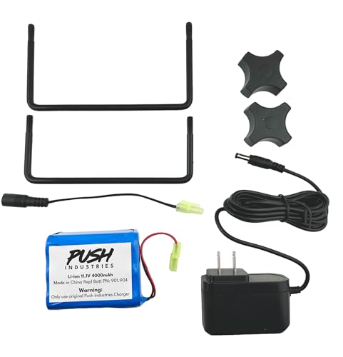 Push Industries 901.901 Vortex Kennel & Crate Fan Powered by 120V or Inc. Rechargable Battery - Multi Speed (Each) - size: Standard - Each