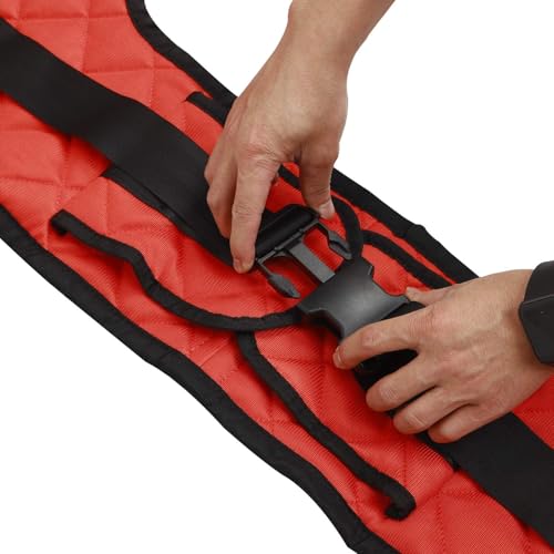 Fushida Lift Sling, Commode Patient Lift Slings Medical Transfer Sling for Patients Shower Bath, Large Toileting Sling, Lift Sling for Elderly Bariatric, Divided U Slings - size: Medium