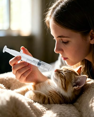 50 Pack 5ml Oral Syringes for Liquid without Needle Individually Wrapped | with cap, clear scale, non-slip bottom for pet feeding, liquid dispensing, scientific labs, plant cultivation and crafts - style: 5ml