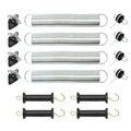 Electric Fence Spring Gate Handles Kit, Black, 4 Count