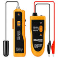 F02 Underground Wire Locator & Fault Finder, Buried Cables with Earphone, Fast Break/Short Detection for Dog Fence & Irrigation Wires - color: Yellow