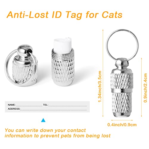 Extodry 14 Pack Set Kitten Collars Breakaway with Bells,Reflective Safety Cat Collar,Ideal for Puppy, Girl Boy Cats,with Name Tag,Adjustable for Small Animal,Pet Supplies(12 Colors & 2 ID Tags) - size: Kitten 6''-9'' (with 2 ID Tags)