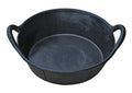 Little Giant® Rubber Utility Pan | Durable & Versatile Rubber Tub with Handles (3 Gallon, 1, Count) | Durable, versatile rubber tub with handles. 3-gallon capacity. For farm, garden & livestock use. - size: 3 gallon