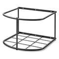 1 Pcs 5 Gallon Heavy Duty Horse Bucket Holder Wall Mounted Metal Water and Feed Bucket Hanger for Horse, Goat, Sheep and Other Livestock, Black