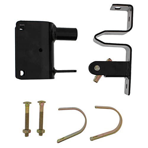 Rural365 Livestock One Way Latch for Cattle Gate - Black Farm Gate Metal Gate Latch 1 Way for Horse Corrals, Ranches