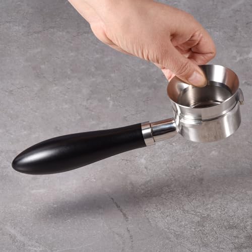 MATOW Magnetic Espresso Dosing Funnel for 51mm Portafilter | 304 Stainless Steel, 51mm Mess-Free Dosing Ring, Dishwasher Safe, Stable Magnetic Fit - size: 51mm
