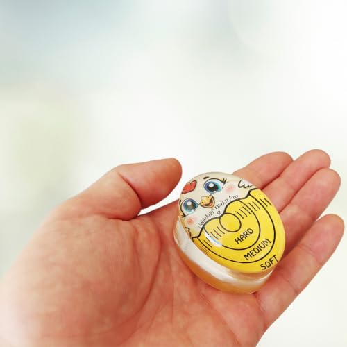 Nobleegg Egg Timer Pro2 Boiler Hard Medium Soft Boiled Eggs Changes Color Yellow Certified - color: Yellow