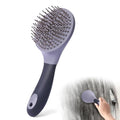 Equine Mane & Tail Combs Horse Brush Shedding Brush Grooming Tool for Horse (Gray) - color: Gray