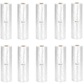 Immuson Food Storage Bags, 12 x 20 Plastic Produce Bag on a Roll Fruits, Vegetable, Bread, Food Storage Clear Bags (10 Rolls-3500 Bags) - size: 10 Rolls-3500 Bags