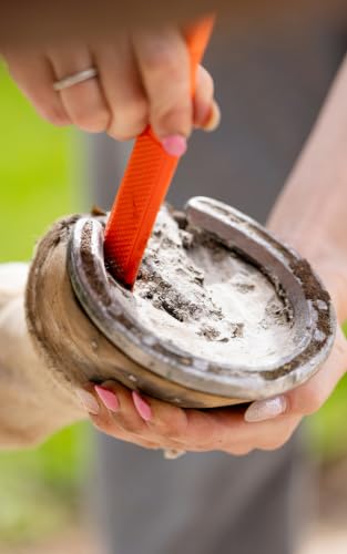 HoofWand • Horse Grooming Supplies for Daily Cleaning & Maintenance - HoofCare - Hoof Cleaner - Hoof Snow & Ice Removal - Pastern Cleaning - Coronary Band