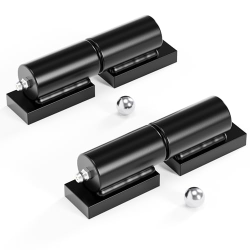 5" Heavy Duty Gate Hinges, Weld on Hinges 450lbs Capacity, Outdoor Trailer Gate Hinge, Barrel Hinges Heavy Duty for Trailer Ramp Outdoor Driveway Gate, 2 Pack - size: 5inch