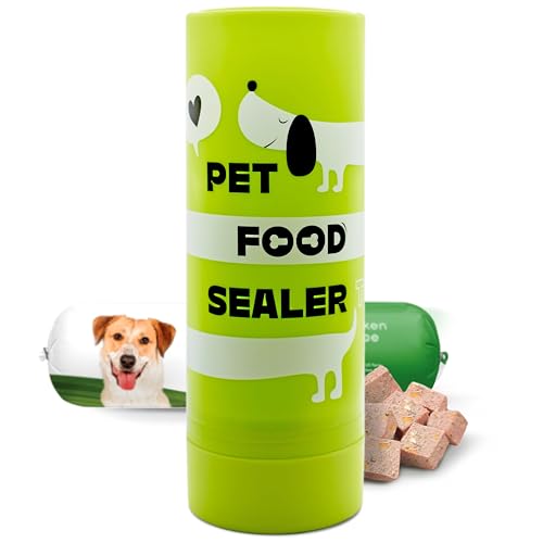 The Original Dog Food Loaf Storage Container - Patent Pending Reusable Airtight Can Cover Pet Food Sealer - Keeps Dog Food Can Fresh in the Fridge, Eliminates Odor - color: Loaf - 1 pack