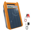 Solar Electric Fence Charger, 0.2J 8kV with Day/Night Mode | Livestock Protection, Poultry Fencing, Garden Security, Outdoor Use, Solar Powered Operation