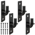 Wall Mount Gate Hinges 4 Pack Farm & Chain Link Gate Hinges with 5/8" Pin | Heavy Duty Outdoor Metal Gate Hardware for Fence Posts, Rust-Resistant Metal gate hinges for Fences, Barns, Sheds, and Gates - size: 4 Pack