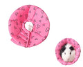 Hamster Rabbit Protection Cone Neck Recovery Collar - Small Animal Pets Elizabethan Collar Anti-Water Bite Sratch Risistant for Guinea Pig Mice Mouse Rats Ferret Squrrel (L, Pink) - color: Pink, size: L