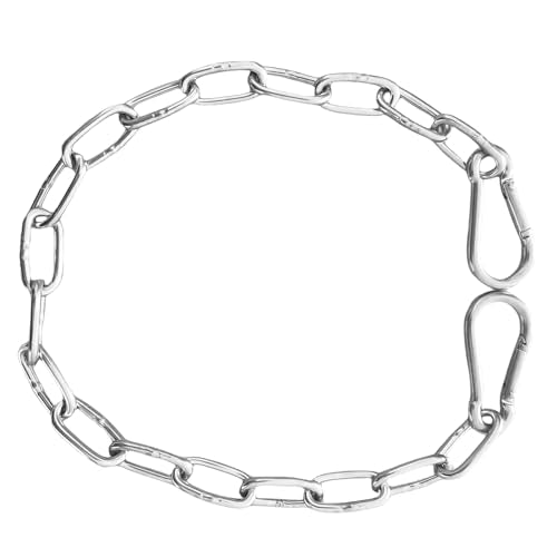Gate Chain Lock,Gate Latch Chaining Lock for Livestock Horse Goat Cows Stall,Outdoor Fence Gate,Yard, Barn - size: 20INCH 1PCS
