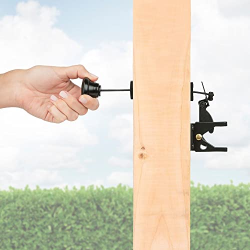 National Hardware N109-070 Gate Latch Cable Pull, Black (Pack of 3) - size: 40" (Pack of 3)