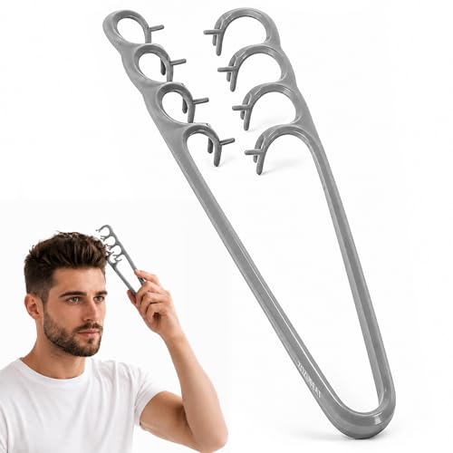 Texture Styling Comb, Wide Tooth Daily Grooming Comb, Professional Hair Styling Tool for Men and Women, Grey (1 Pack)