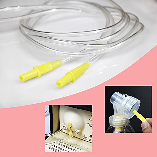 Pump in Style Tubing x4, Spare and Replacement Tubing Compatible with Medela Older Pump in Style Advanced Breast Pump - BPA Free (4 pc) - size: For Classic PIS