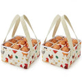 Egg Collecting Basket for Kids, Egg Collection Bag for Gathering Fresh Eggs - color: Color 8(2 Pack)