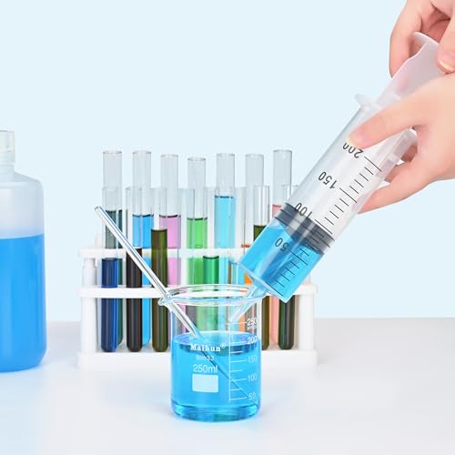 150mL Plastic Syringe for Liquid - 3 Pack Large Syringes with Adapter | Individually Wrapped for Scientific Labs, Feeding, Oil Filling - style: 150mL
