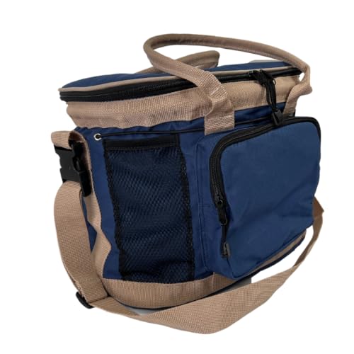 AJ Tack Premium Horse Grooming Bag Black - color: Black