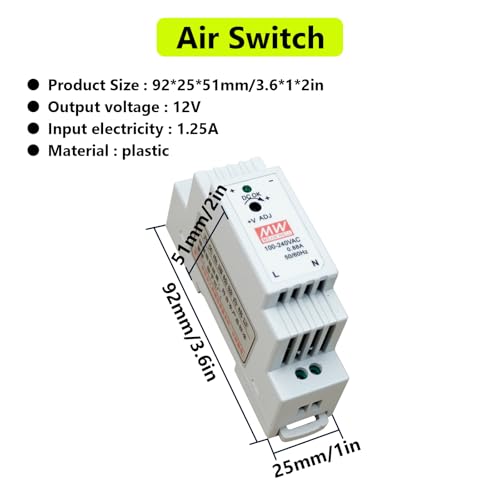Electrical Cabinet Cooling Fan and Thermostat Set for Electrical Enclosures | Cooling fan with themostat set, auto temperature control to reduce internal heat and protect enclosure electrical components