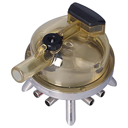 400CC Milk Collector Cow and Sheep Milking Claw Stainless Steel Base Farm Milking Tool