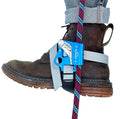 Foot Ascender Riser - Rope Climbing Equipment for SRT Climbing & Tree Arborist Climbing Device - color: Right Foot Blue