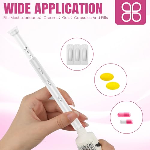 TENKAIWICK Vaginal Suppository Applicator 100Pk, Individually Wrapped, Soft Tip - style: 100 count (pack of 1)