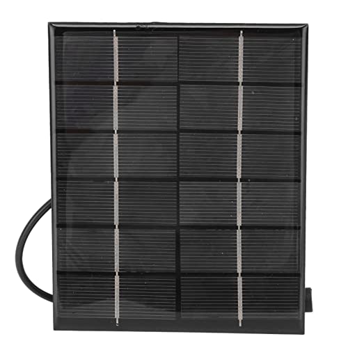 Solar Fan, Solar Powered Fan, Solar Panel Fan Kit Solar Powered Exhaust Fan for Small Chicken Coops, Greenhouses, Sheds, Pet Houses, Solar Ventilation Fan Solar Exhaust Fan