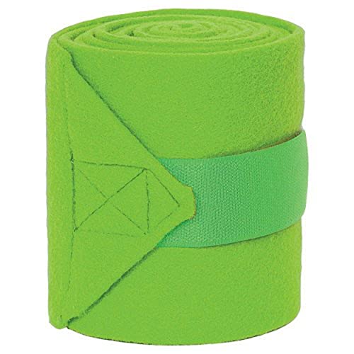 Mustang Polo Wraps, Lime Green, 9 ft