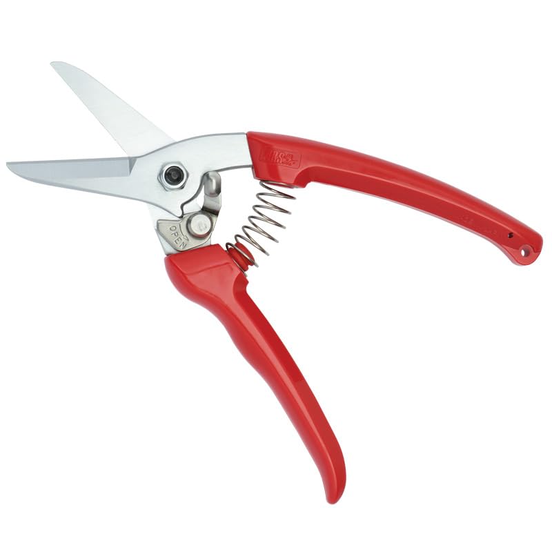 ARS 140DXR Smooth Blade Hoof Trimmer & Garden Pruning Shears | Gold standard for goat & sheep hoof trimming. Rounded tips safe for cleaning & probing. Japanese steel blades, 7.5" overall.
