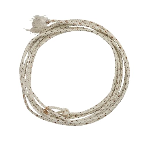Weaver Equine Waxed Nylon, Cowboy Lasso for Cattle Roping, 7/16 x 30 ft | Versatile Rope Ideal for Cattle Handling, Roping Practice, Ranch Work, Rodeo Events, & Western-Themed Displays