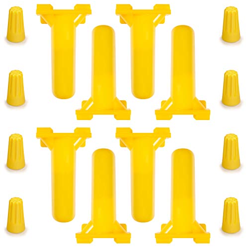 Extreme Dog Fence Wire Splice Kit, 8-Pack, Waterproof, Direct-Burial | Gel-filled waterproof connectors; repair or extend any in-ground dog fence wire; direct-burial rated - size: 8 Pack
