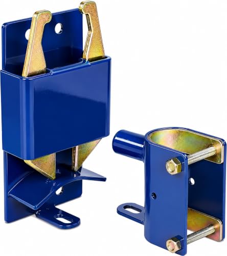 Two Way Lockable Gate Latch, Blue. Perfect for Farms, Pastures, and Ranches. Part Number S16100100 (1PK)
