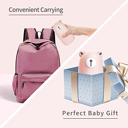 Baby Nail Clippers Set for Newborn,Infant Nail kit for New Parents Gift - color: Bear Pink