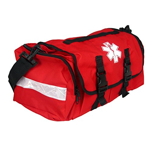 Dixigear First Responder On Call Trauma Bag W/Reflectors - Red - color: Red